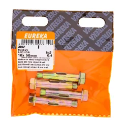 Eureka Sleeve Wall Anchor 10x50mm Quantity:4 - Cashbuild