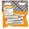 EUREKA COACH SCREW AND PLUG 10X75mm Quantity:4 - Cashbuild