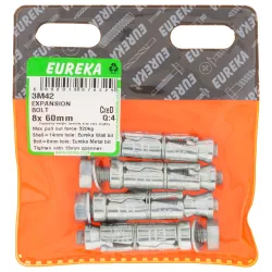 EUREKA EXPANSION BOLT 8X60mm Quantity:6