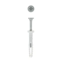 EUREKA NAIL IN WHITE RIMMED 5X35mm Quantity:25
