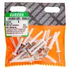 EUREKA NAIL IN WHITE RIMMED 5X35mm Quantity:25 - Cashbuild