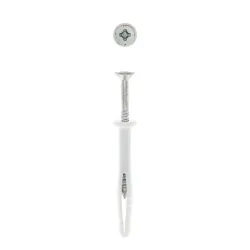 EUREKA NAIL IN WHITE RIMMED 5X45mm Quantity:20