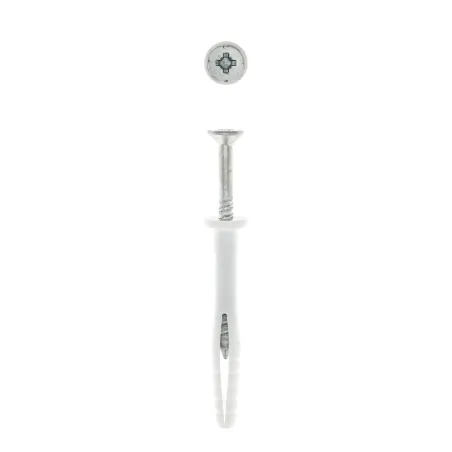 EUREKA NAIL IN WHITE RIMMED 5X45mm Quantity:20