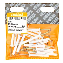 EUREKA NAIL IN WHITE RIMMED 5X45mm Quantity:20 - Cashbuild