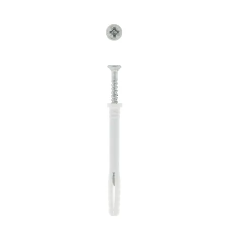 EUREKA NAIL IN WHITE RIMMED 8X80mm Quantity:15