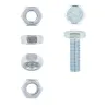 EUREKA HEX SET SCREW AND NUT 10X30mm GALVANISED Quantity:8