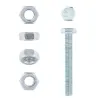 EUREKA HEX SET SCREW AND NUT 10X75mm GALVANISED Quantity:10