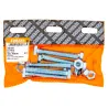 EUREKA HEX SET SCREW AND NUT 10X75mm GALVANISED Quantity:10 - Cashbuild