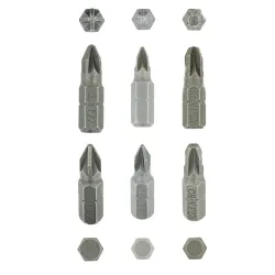 EUREKA POZI DRIVE BIT SIZE 1 AND 2 2 AND 3 25mm Quantity:4 - Cashbuild