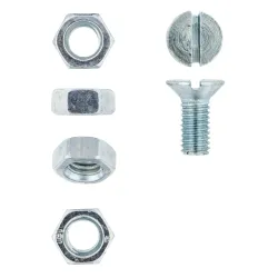 EUREKA MACHINE SCREW AND NUT COUNTERSUNK 5X12mm Quantity:15