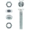 EUREKA MACHINE SCREW AND NUT COUNTERSUNK 5X30mm Quantity:12