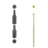 EUREKA CUT SCREW SMOOTH SHANK 4X100mm Quantity:20