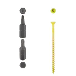 EUREKA CUT SCREW SMOOTH SHANK 4X75mm Quantity:30