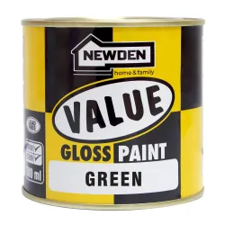 Newden Value gloss Enamel Brilliant Green 500ml