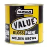 Newden Value gloss Enamel Golden Brown 500ml - Cashbuild