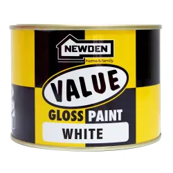 Newden Value gloss Enamel White 1L - Cashbuild