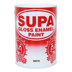 Newden Supa gloss Enamel White 5L - Cashbuild