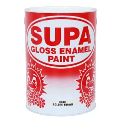 Newden Supa gloss Enamel Dark Golden Brown 5L - Cashbuild