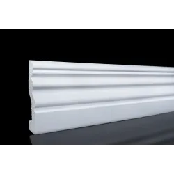 Skirting Poly Grand 16x240x90mm White - Cashbuild