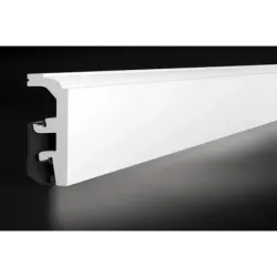 Vega Wire Concealing Skirting PO910 2400MM x 20mm x 90mm - Cashbuild