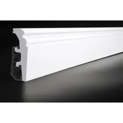 Vega Wire Concealing Skirting PO830 2400MM x 20mm x 80mm - Cashbuild