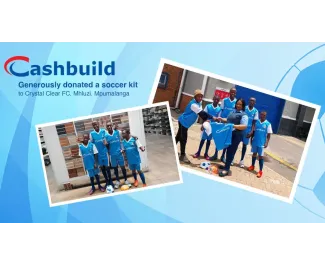 Soccer Kit to Crystal Clear FC, Mhluzi, Mpumalanga