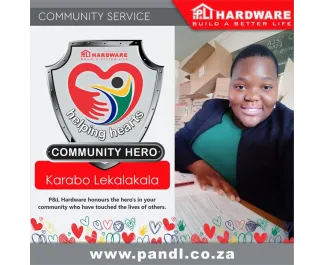 Community Hero – Karabo Lekalakala