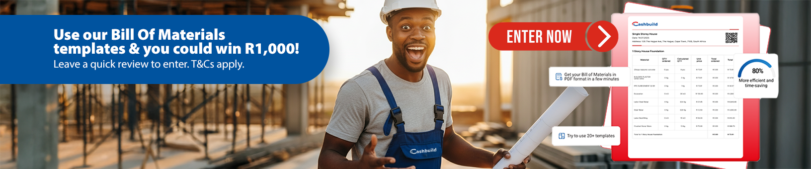 Bill of Material Slider