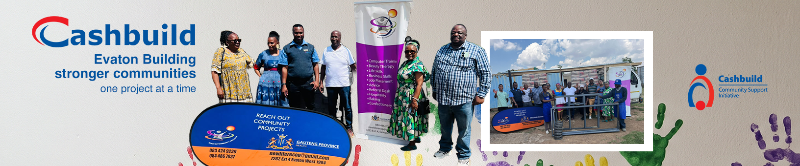 Cashbuild Evaton Supports Reach Out Community Project