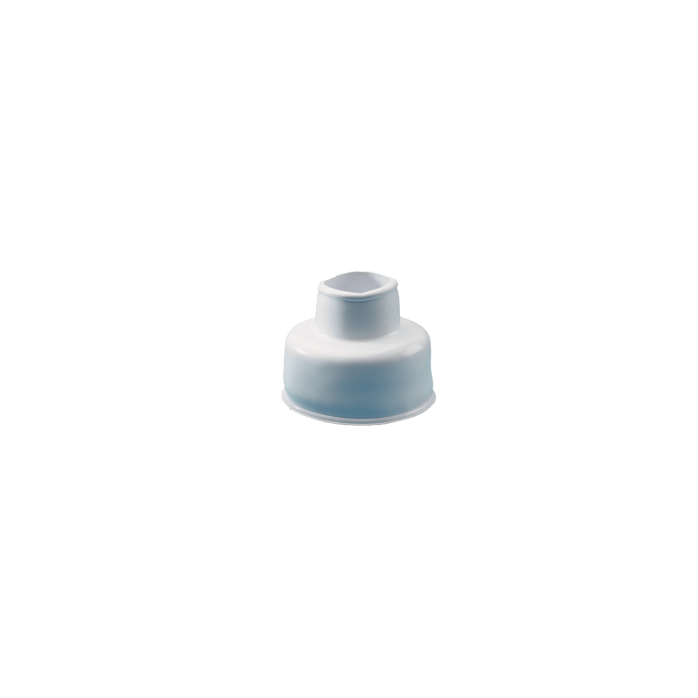 White Rubber Cone For Flush Pipe