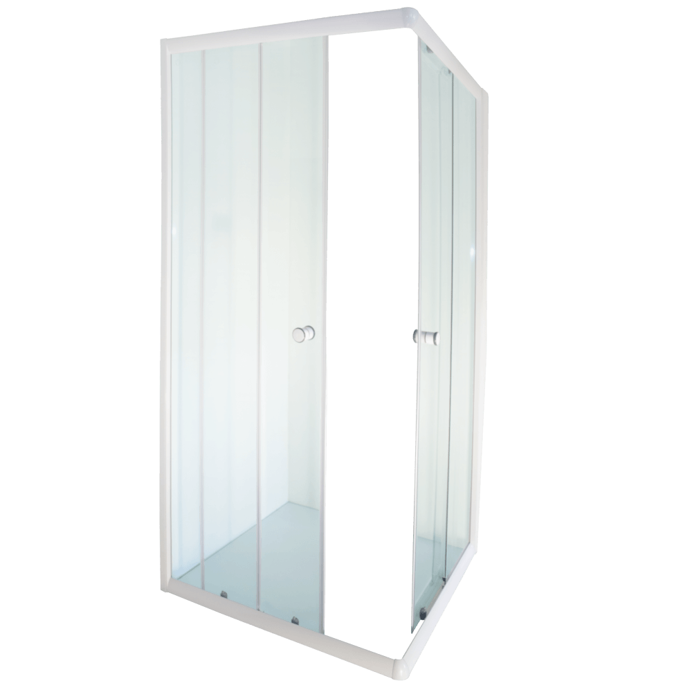 Aqua Lux Corner Entry Shower Door