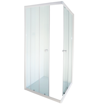 Aqua Lux Corner Entry Shower Door