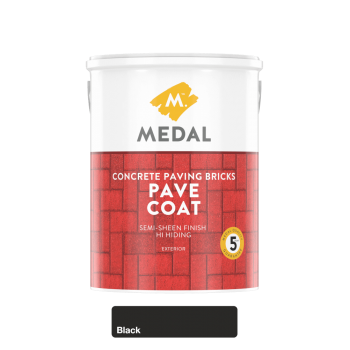 Medal Pave Coat Black 5l