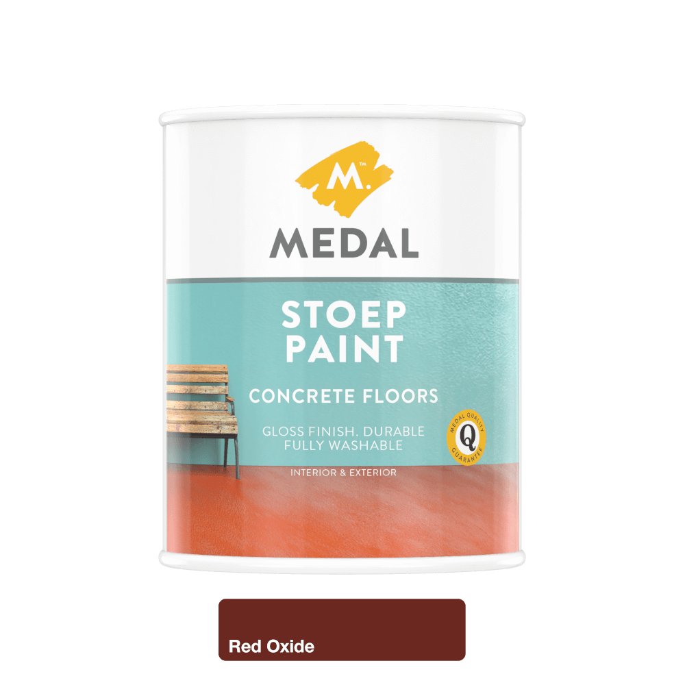 Medal Stoep Paint Red Oxide 1l