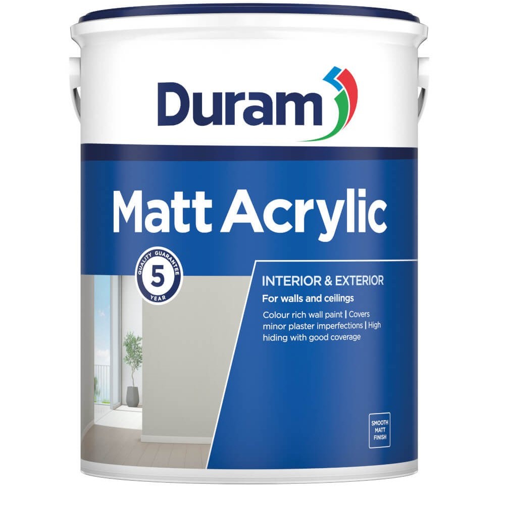 Duram Matt Acrylic Macadamia 5l, DURAM Cashbuild