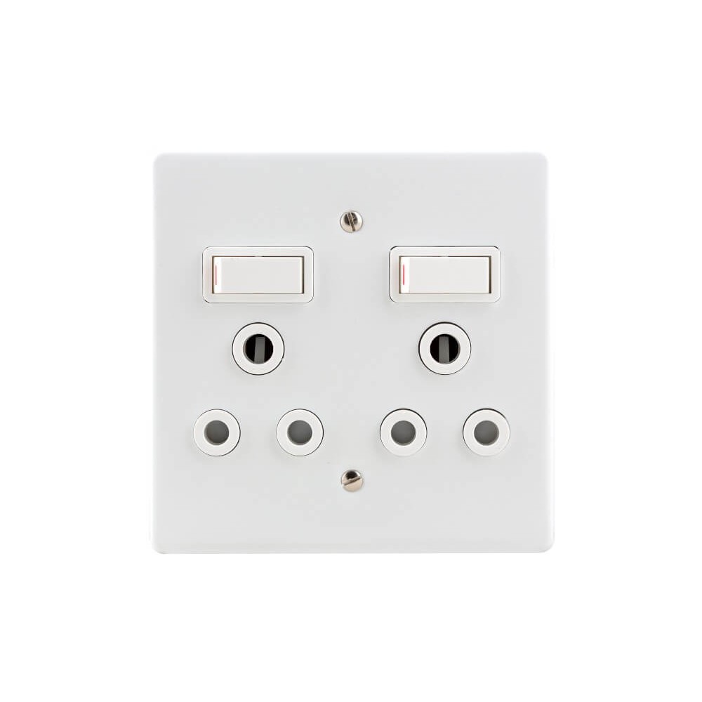 Switch Plug & Cover Double