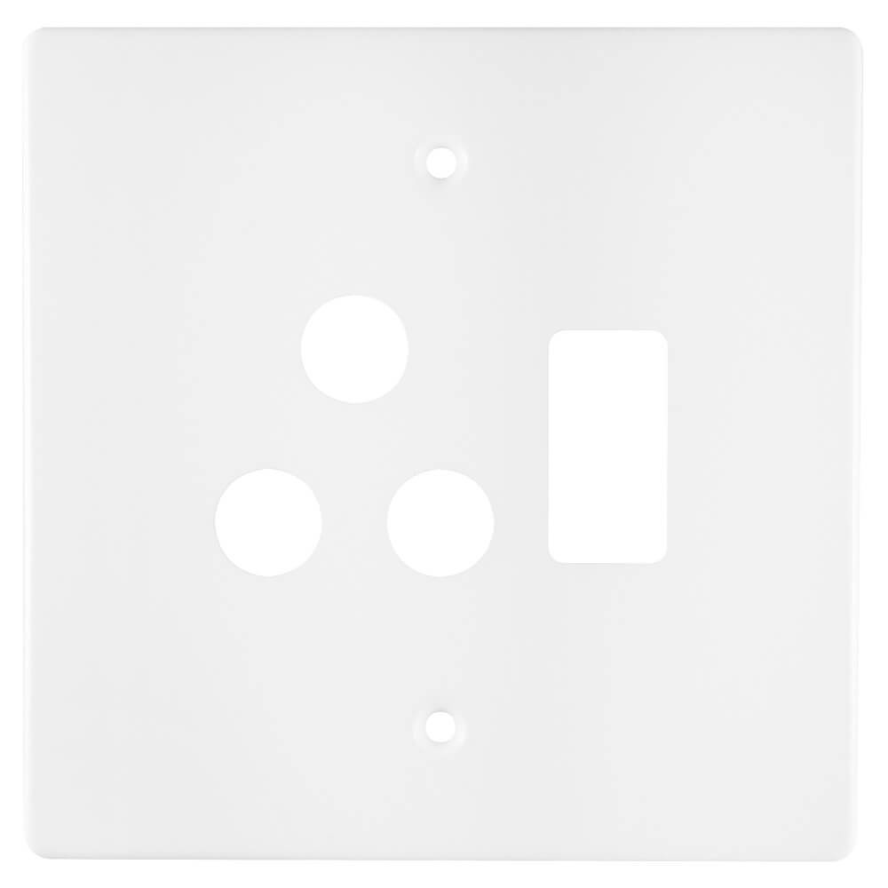 Switch Plug Cover Plate Crabtree 100x100, Cashbuild