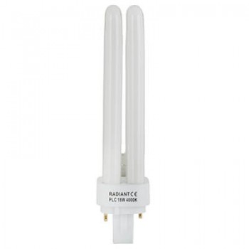Fluorescent Cfl 18w 2pin G24d2 Cool White