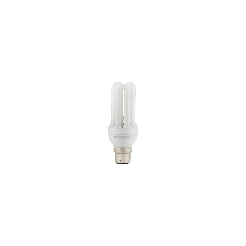 Fluorescent Cfl 3u Mini B22 11w Cool White