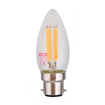 Led Candle Filament B22 4w Warm White