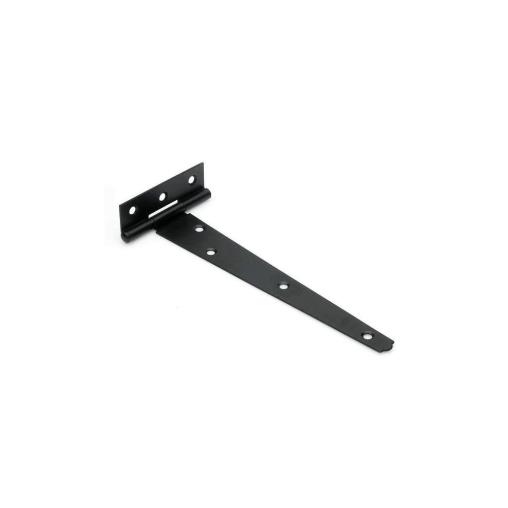 200mm Tee Hinges Black Japan Plated with Screws Quantity2, TROJAN