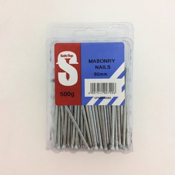 Value Pack Masonry Nails Zp 3.5mm X 80mm Quantity:500g