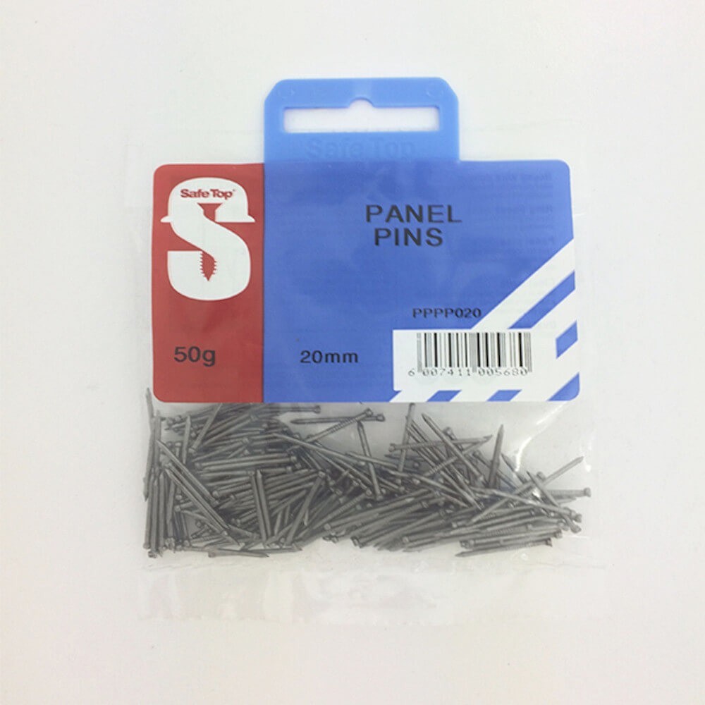 Pre Pack Panel Pins 20mm Quantity:50g