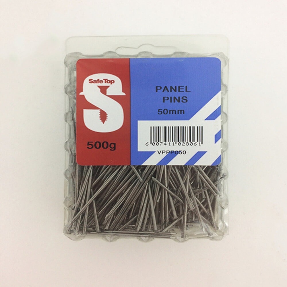 Value Pack Panel Pins 50mm Quantity:500g