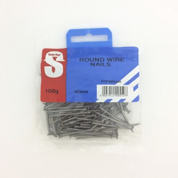 Pre Pack Round Wire Nail 40mm Quantity:100g