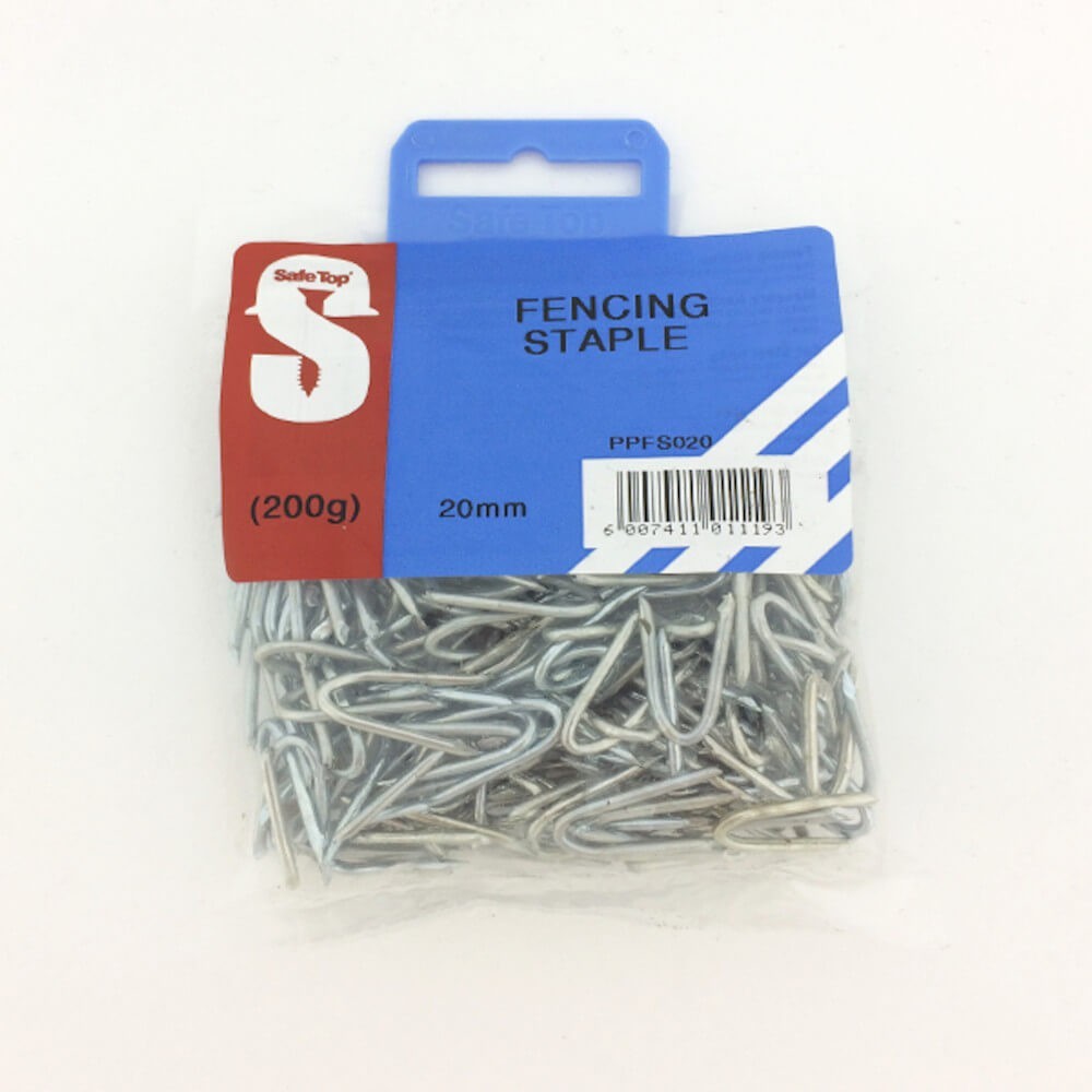 Pre Pack Fencing Staples 20mm Quantity:200g