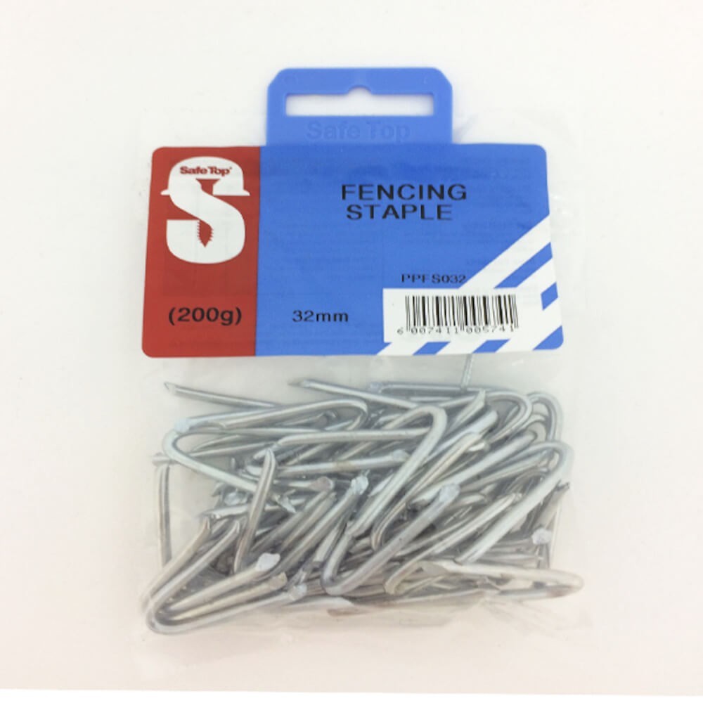 Pre Pack Fencing Staples 32mm Quantity:200g