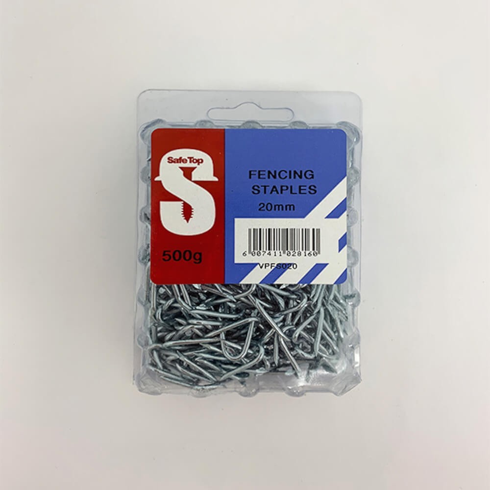 Value Pack Fencing Staples 20mm Quantity:500g