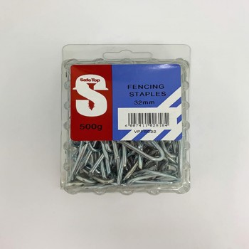 Value Pack Fencing Staples 32mm Quantity:500g