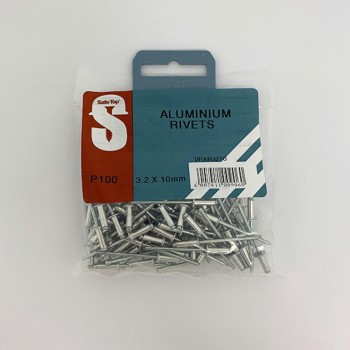 Value Pack Aluminium Rivets 3.2mm X 10mm Quantity:1000